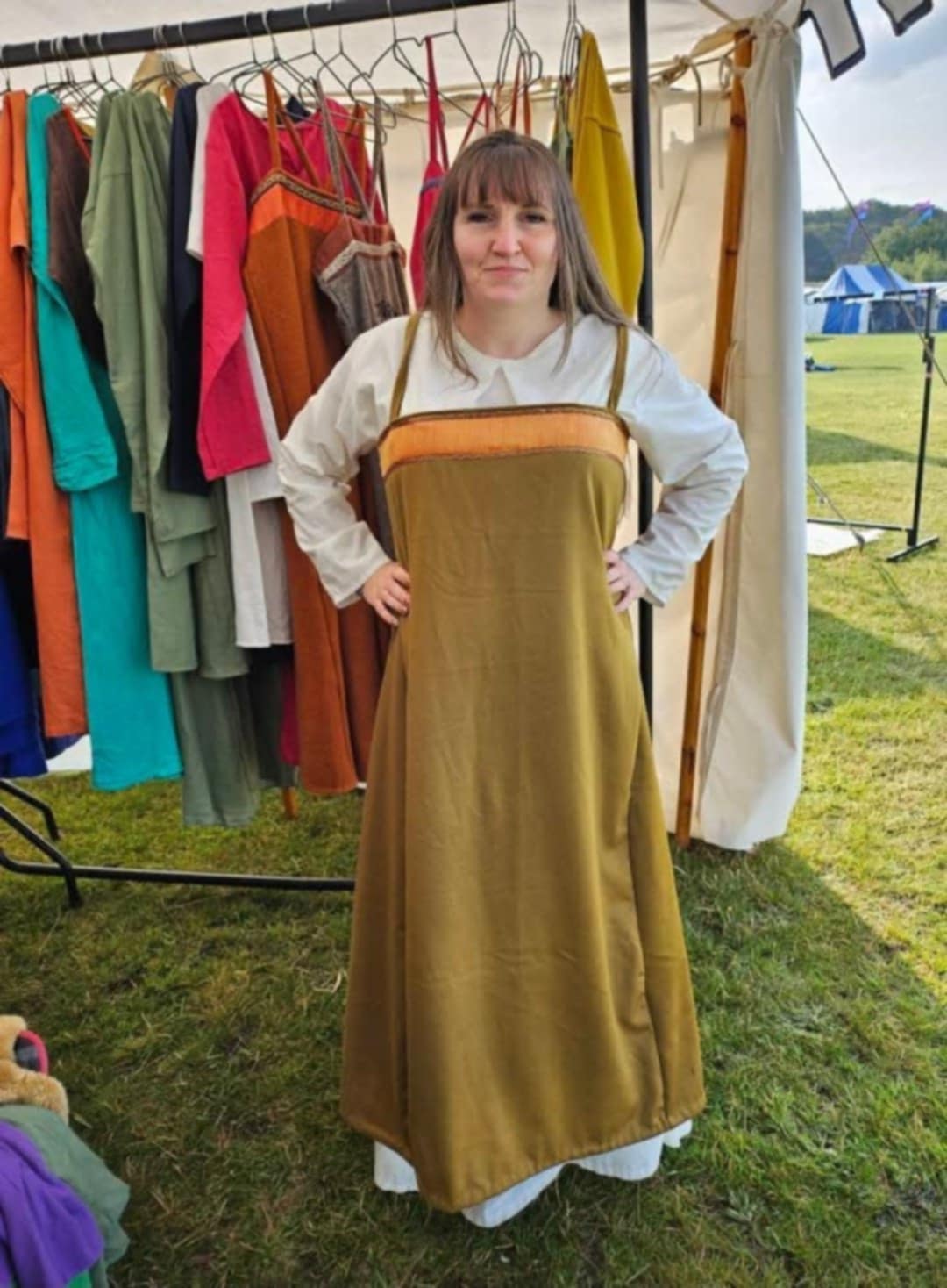 Light Brown Garment for Woman