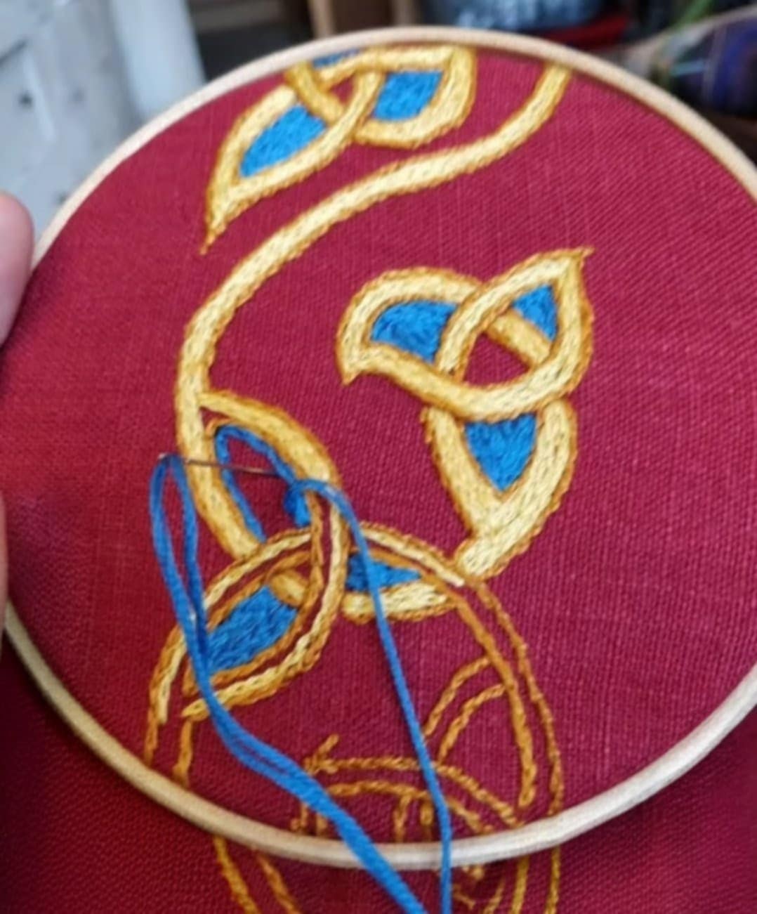 Red Embroidery